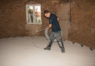 Warm water underfloor heating systems