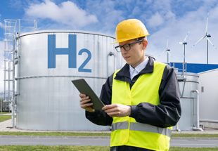 Plastic piping systems for hydrogen fuel gas networks